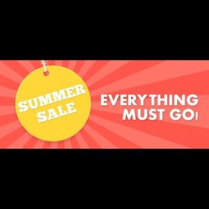 SALE SALE SALE ! Everything must go !